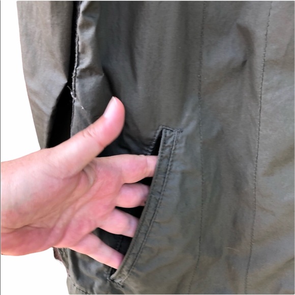 Buffalo David Bitton Small Shirt Jacket Khaki Army Olive Green - Picture 3 of 7